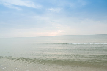 Beautiful white sand beach
