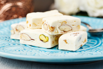 Weißer Nougat - white Nougat