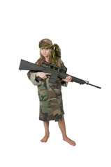 Little Girl Soldier