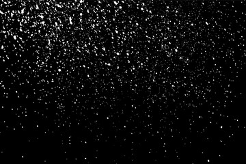 Grainy abstract  texture on a black background. Snow texture. Design element. Vector illustration,eps 10.