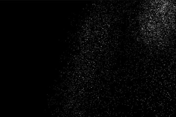 Grainy abstract  texture on a black background. Snow texture. Design element. Vector illustration,eps 10.