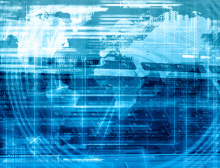 Innovation connection technology.E-banking finance