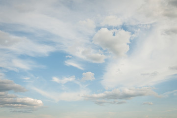 Fototapeta premium Heart in the clouds