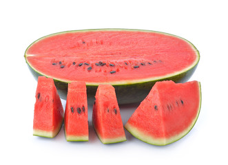 watermelon on white background