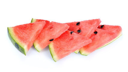 watermelon on white background