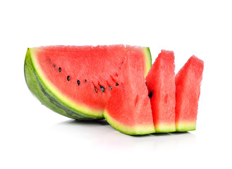watermelon on white background