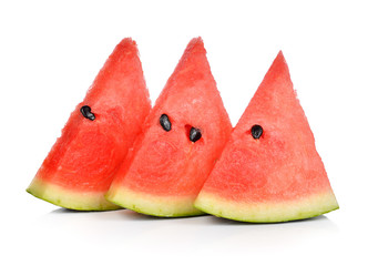 watermelon on white background