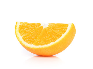 Orange fruit isolated on white