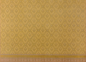 Golden and Beautiful Thai painting