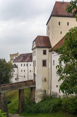 Fototapeta na wymiar Fortress Veste Oberhaus, Passau,Germany