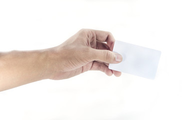 Fototapeta premium hand pick a card