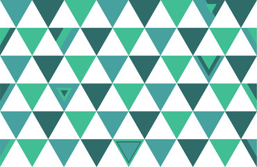 Korea Top Colors Background Triangle Polygon 2015 Vector Illustration