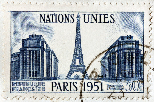 Eiffel Tower Stamp