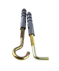 dowel hooks with plastic dowels