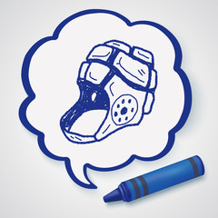 helmet doodle