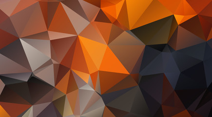 Contrasty triangle shaped background