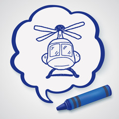 Helicopter doodle