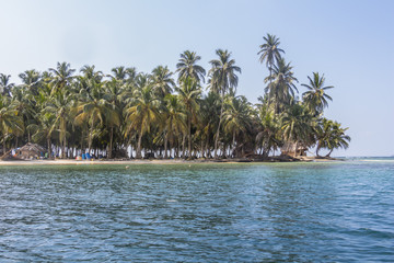 Small caribbean Island, San Blas Islands