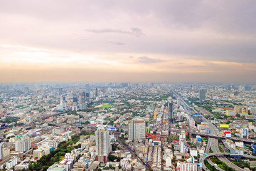 Fototapeta na wymiar bangkok cityscape