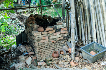 kiln stone for burn clay pots