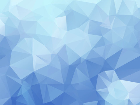 Powder blue triangle background