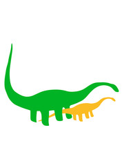 brontosaurus langhals dinosaur baby child mamapapa small sweet family