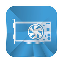 illustration of pc components icon