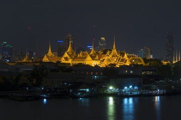 Landscape of River and in Bangkok city © siiixth