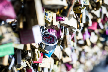 Cadenas d'amoureux Paris.