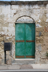 Fototapeta na wymiar Door in Acaya 
