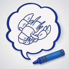 Lobster doodle