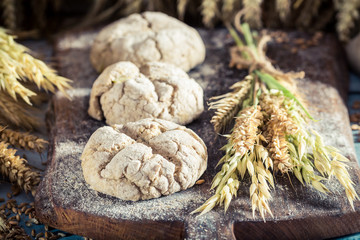 Delicious rolls with whole grains