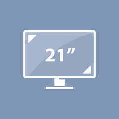 illustration of pc components icon