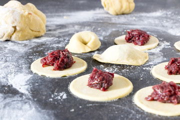 Cooking dumplings