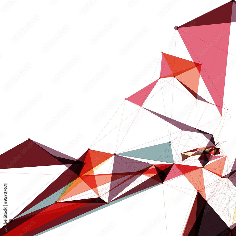 Poster abstract shapes background | eps10 futuristic design