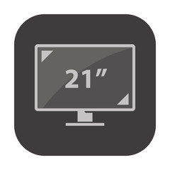 illustration of pc components icon