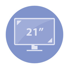 illustration of pc components icon