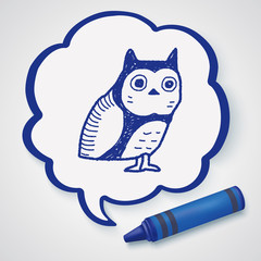 owl doodle