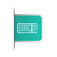 illustration of pc components icon