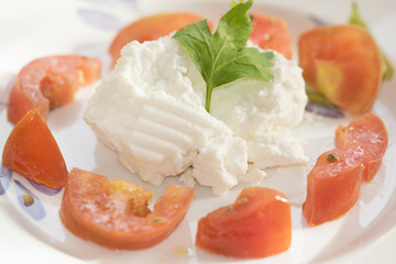 ricotta and tomatoes