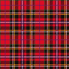 Tartan seamless pattern and background