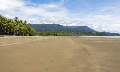 Beach in Marino Ballena Parc, Costa Rica