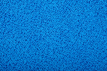 Fototapeta na wymiar Fluffy blue towel background