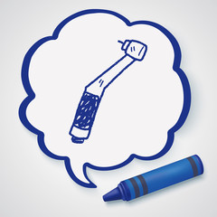 dentist drill doodle