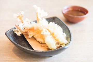 Deep fried shrimp tempura