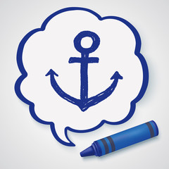 anchor doodle