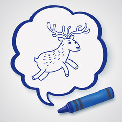 deer doodle