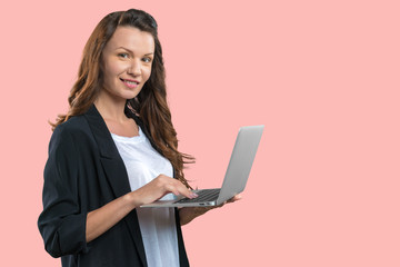 Business Woman Smiling