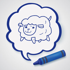 sheep doodle