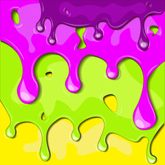 Yogurt or cream splash with drops.